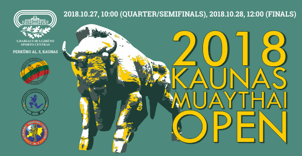 26 – 28 ноября прошел турнир по тайскому боксу KAUNAS MUAYTHAI